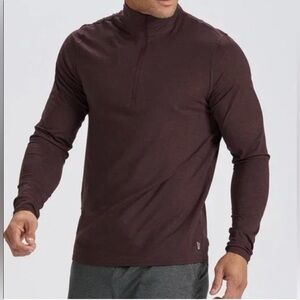 Vuori Men's Ponto Half Zip Mock Neck, XL